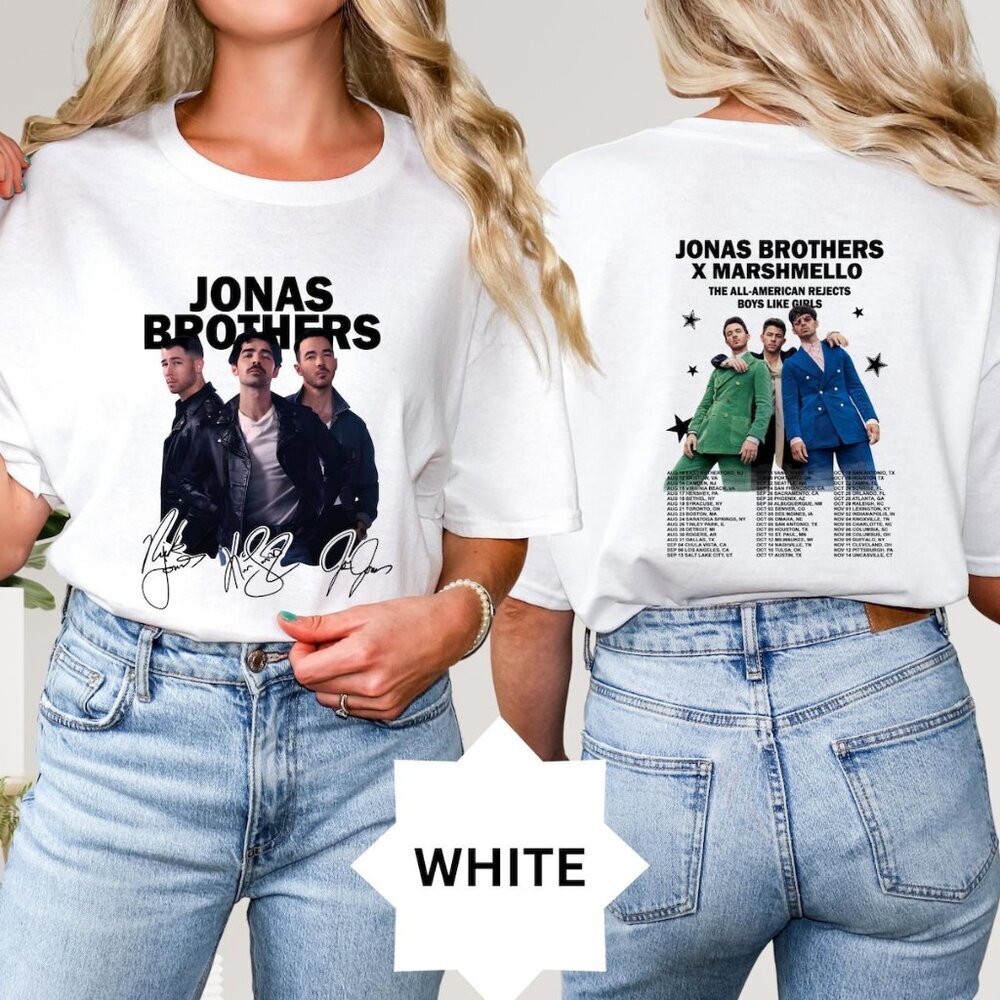 Jonas Brothers Shirt, Jonas Brother, Retro Jonas Brothers Tour Shirt, Jonas 17